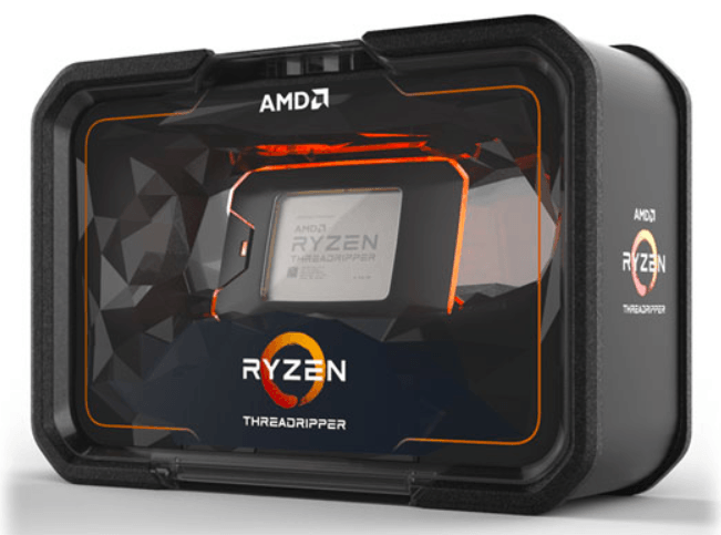 AMD Ryzen Threadripper 2990wx box