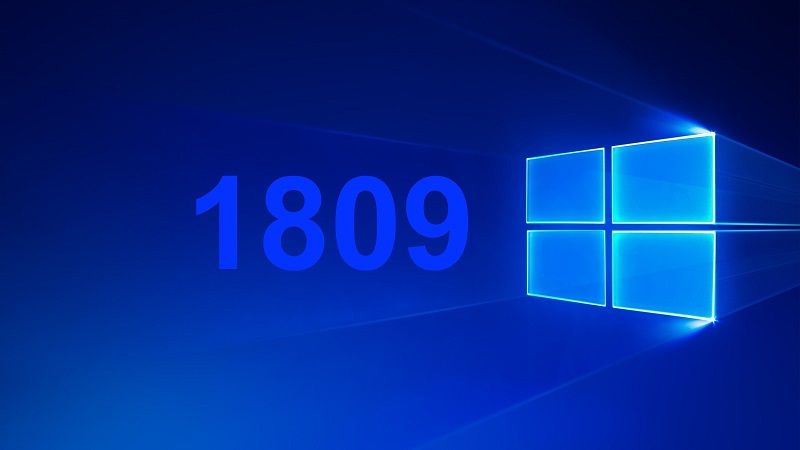 windows 10 1809
