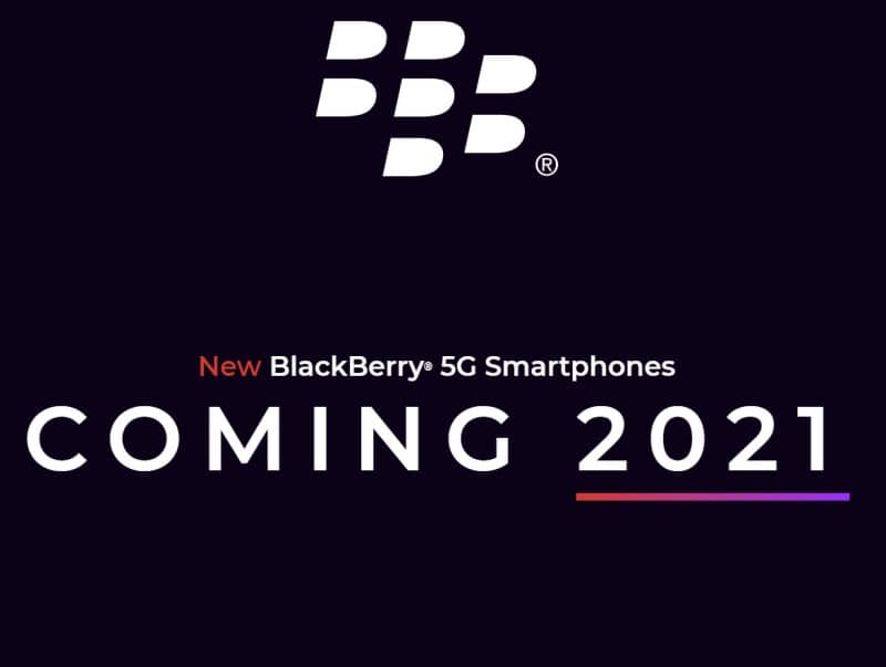 BlackBerry 5G Smartphones
