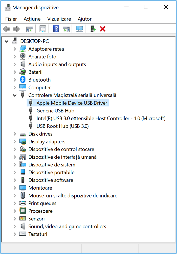 Apple mobile device usb driver как установить вручную из зипа