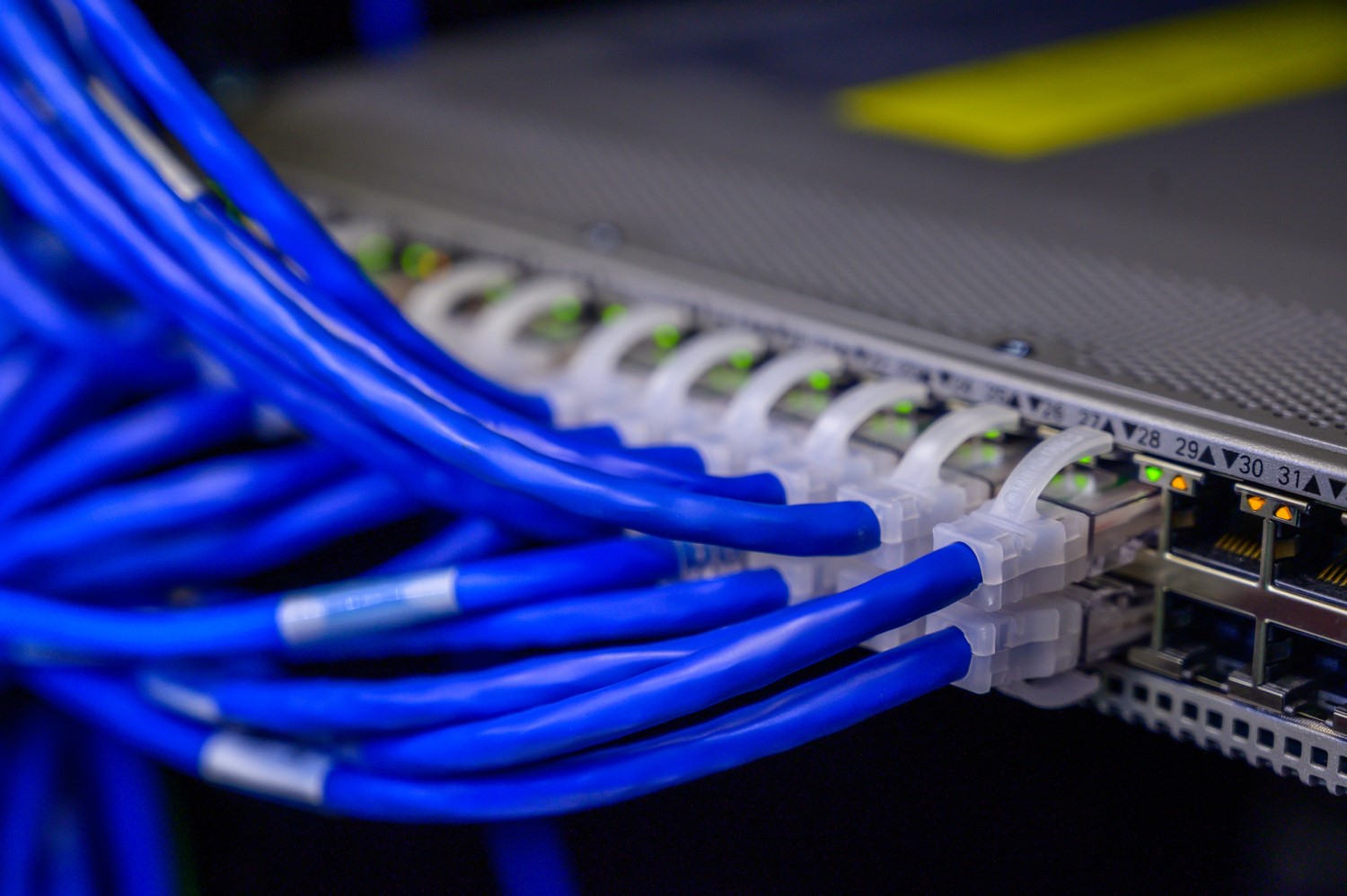 Ethernet networking optical fiber