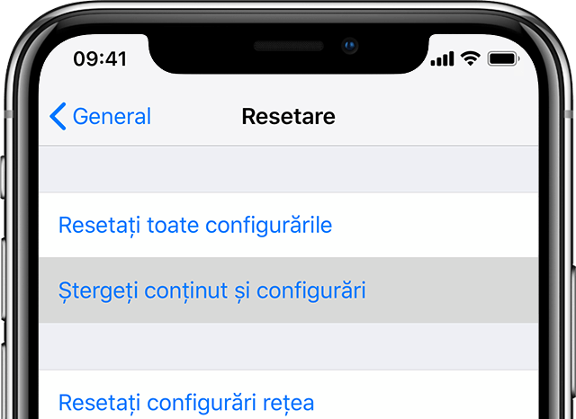 iphone x ios12 settings general reset erase all selected step