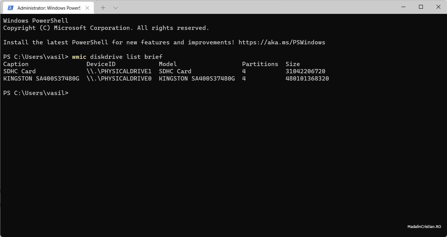 Cum instalezi Windows Management Instrumentation Command (WMIC) pe Windows 11?