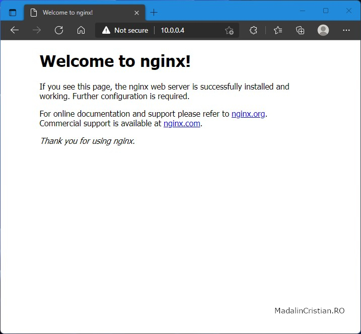 Welcome to nginx Raspberry Pi WordPress