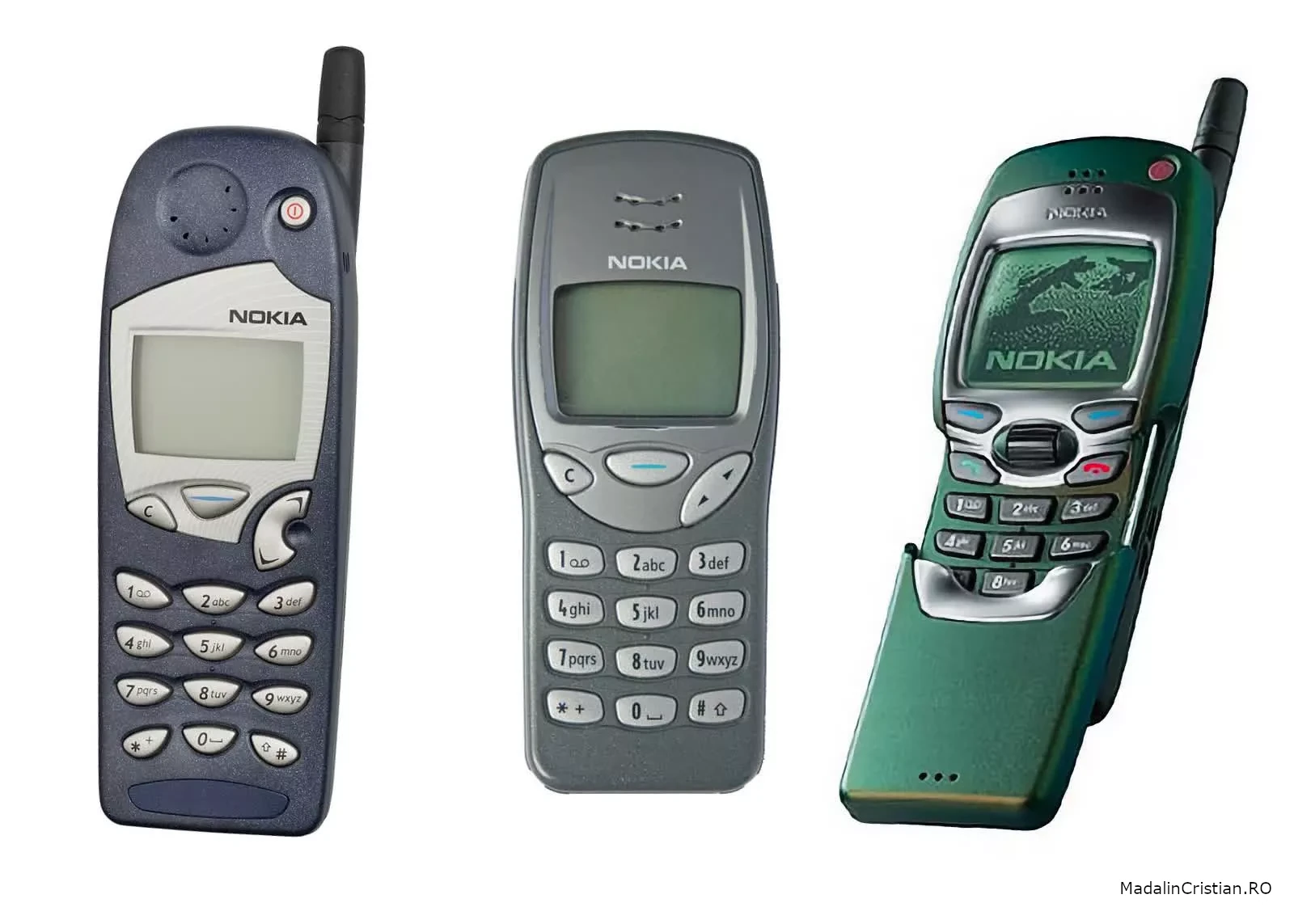 Nokia 5110 Nokia 3210 Nokia 7110
