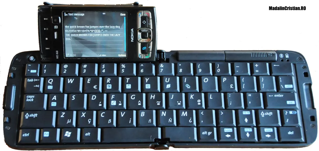 Nokia N95 keyboard