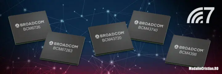 Broadcom WiFi 7 router mobile chip