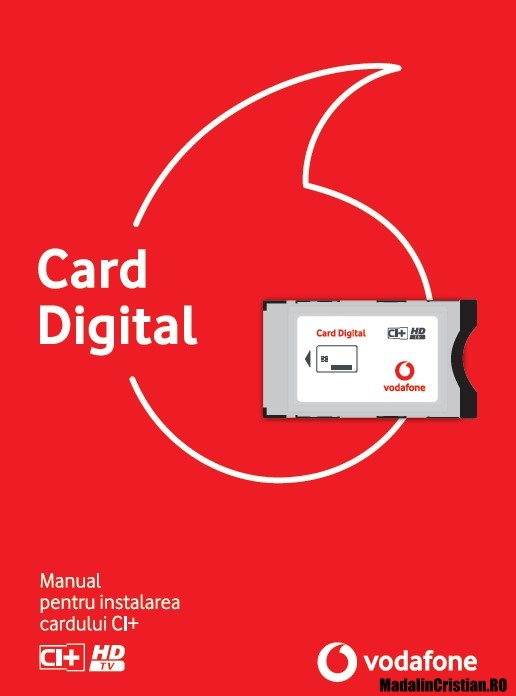 Instrucțiuni de configurare a cardului CI+ Vodafone ...