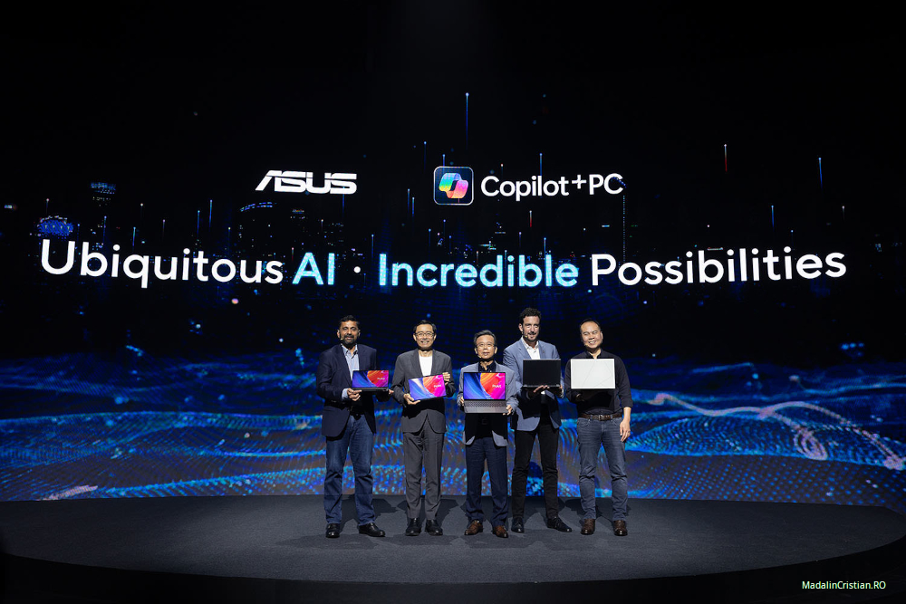 ASUS a prezentat noile PC-uri Copilot+ echipate cu Intel cu prilejul evenimentului „Always Incredible” la IFA 2024