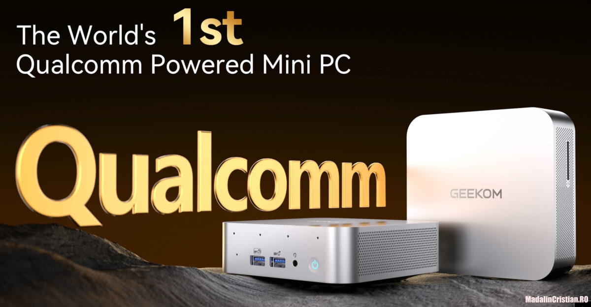 A fost lansat primul mini-PC cu procesor Qualcomm Snapdragon X Elite