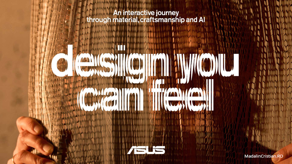 ASUS anunță o nouă expoziție „Design You Can Feel” în cadrul Milan Design Week