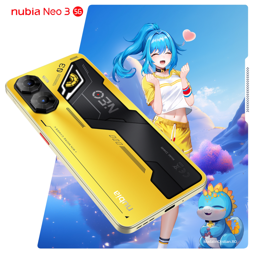 ZTE lansează în România nubia Neo 3 5G