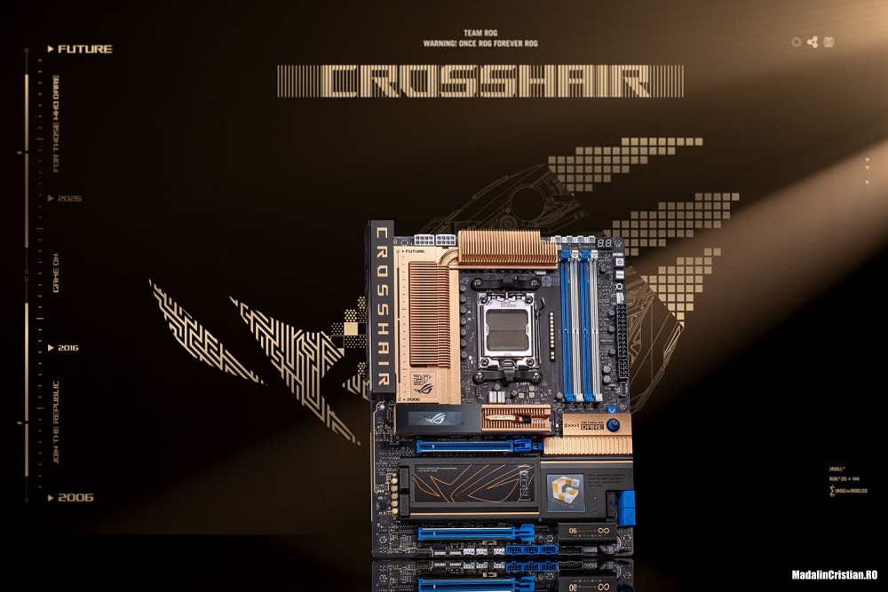 ASUS Republic of Gamers lansează placa de bază ROG Crosshair 2006 la aniversarea a 20 de ani de ROG